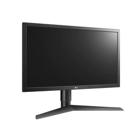 LG 24" UltraGear FHD 144Hz 1ms TN Paneles Gamer Monitor enyhén elfordítva jobbra, 24GL650-B