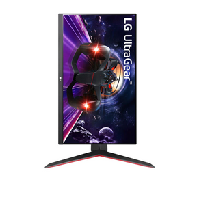 LG 27" UltraGear FHD 144Hz 1ms IPS Gamer Monitor pivot módban elforgatva, 27GN650-B