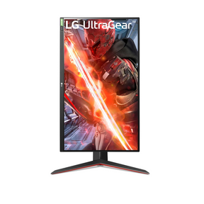 LG 27" UltraGear 2K QHD 144Hz 1ms Nano IPS Gamer Monitor pivot módban elforgatva, 27GN850-B