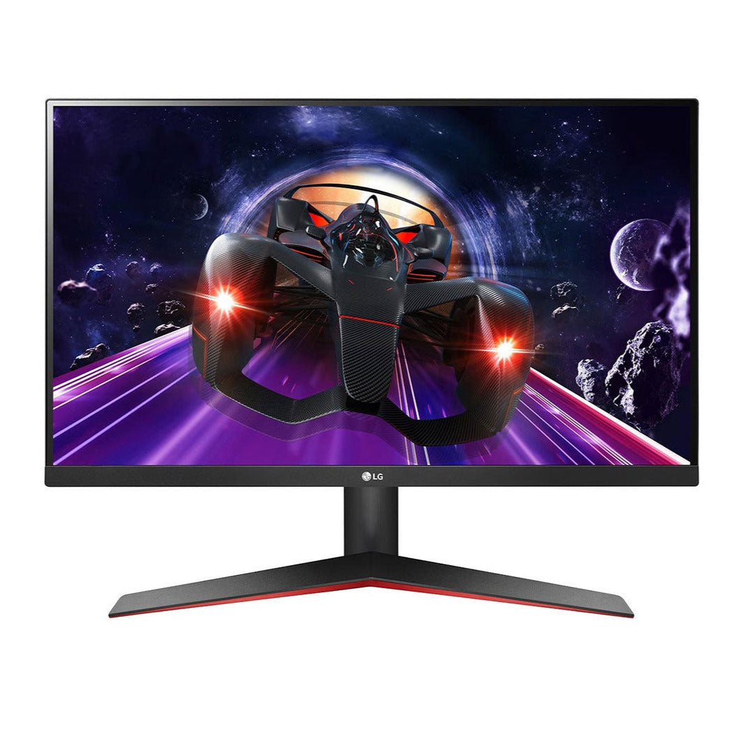 LG 27" FHD 75Hz 1ms FreeSync IPS Gamer Monitor előlnézet, 27MP60G-B