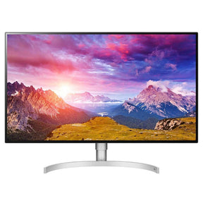 LG 32" UltraFine 4K UHD HDR ThunderBolt Nano IPS Monitor előlnézet természet tájkép, 32UL950-W